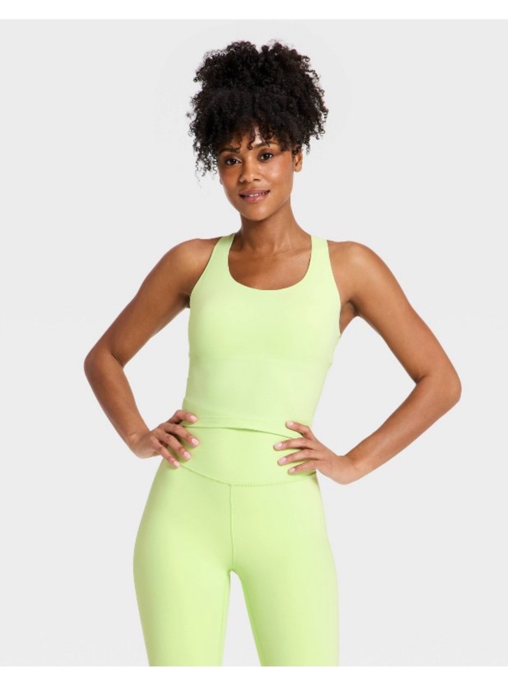All In Motion Everyday Soft Racerback Ribbed Tank - Picture 1 of 4